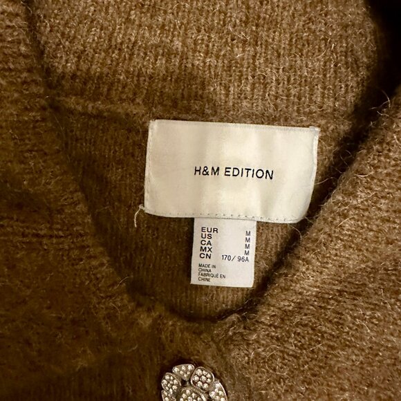 H&M Mohair-Blend Sweater with Collar - Picture 9 of 11